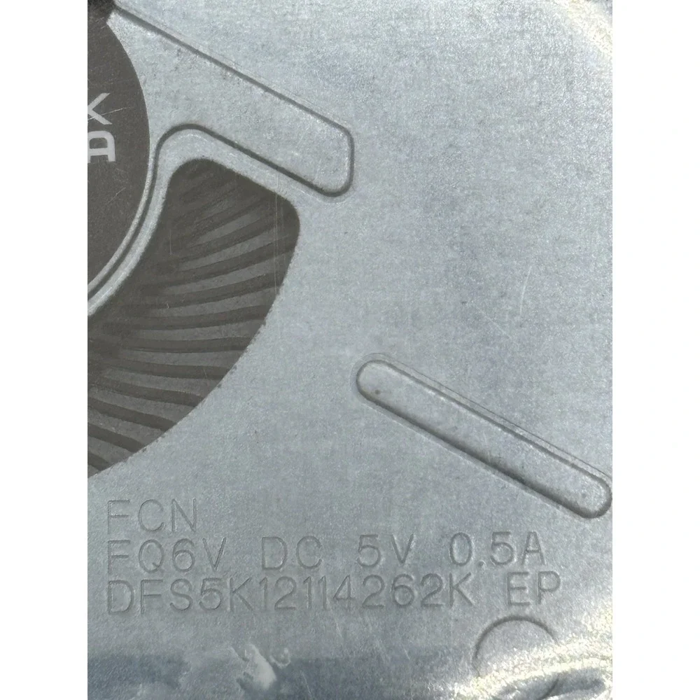 LENOVE LEGION R900P/Y9000P CPU COOLING‎ FAN FQ6V DC 5V 0.5A DFS512114262K EP
